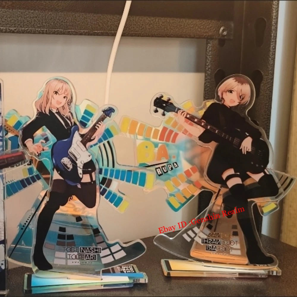 2Pcs/Set GIRLS BAND CRY KAWARAGI MOMOKA Acrylic Desktop Stand Collection Decor 07FC0E-D4 - KOEEK