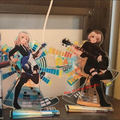 2Pcs/Set GIRLS BAND CRY KAWARAGI MOMOKA Acrylic Desktop Stand Collection Decor 07FC0E-D4 - KOEEK