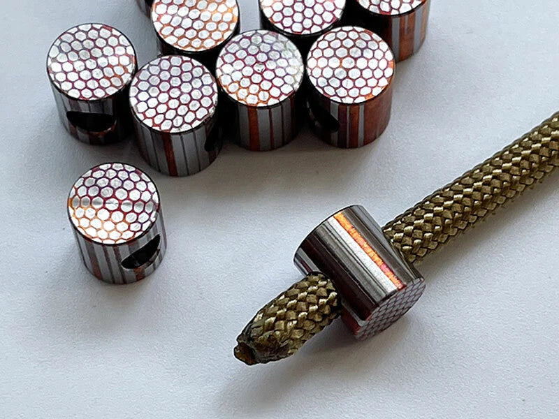 TITANER Superconductivity Knife DIY Cool Lanyard Bead Umbrella Rope Pendant EDC TITANER - KOEEK
