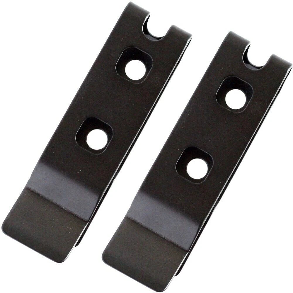 2PCS Holster Quick Clips Knife Sheath Stainless Steel Belt Clip For Kydex Cutter 07FC0E-D4 - KOEEK