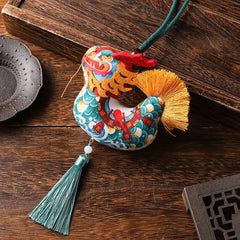 Dragon Boat Festival Ethnic Style Car Hanging Decoration Festival Gift Ornament 07FC0E-D4 - KOEEK