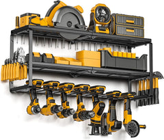 Power tool organizer for tool storage, drill rack with charging station 07FC0E-D4 - KOEEK
