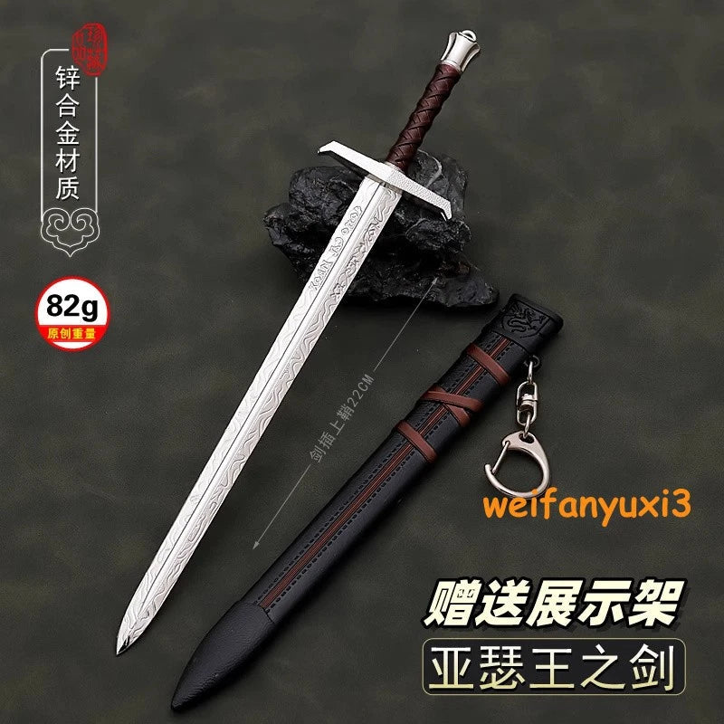 1/6 8.66'' Excalibur Sword Medieval Blade Scarbbard F Arthur 12'' Action Figure 07FC0E-D4 - KOEEK