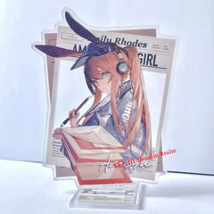 Anime Arknights Amiya Acrylic Desktop Stand Figure Collection Gift 07FC0E-D4 - KOEEK