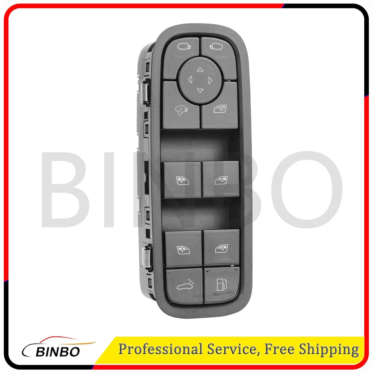 Left Driver Master Power Window Switch for Porsche 2017-2022 Panamera E-Hybrid 07FC0E-D4 - KOEEK