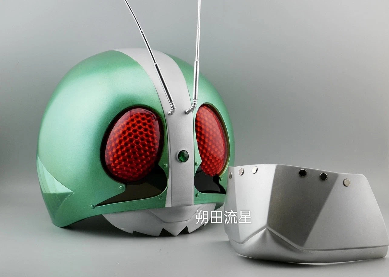 Customize Kamen Rider Resin Light Helmet 1:1 Wearable LED Masked Rider Helmet 07FC0E-D4 - KOEEK