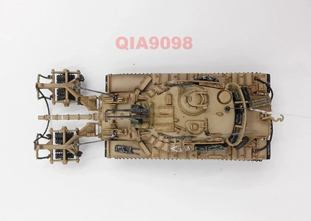 1:72 Scale IDF M60A1 [Magach B] Blazer Tank With KMT-4 Mine Roller Model 07FC0E-D4 - KOEEK