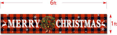 new Merry Christmas Banner Eve Signs Huge Decorations Multicolor 07FC0E-D4 - KOEEK