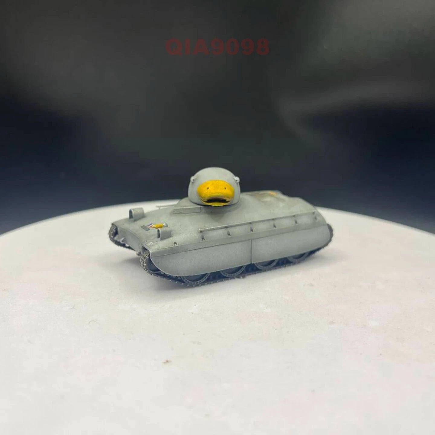 1:72 Scale French AMX40 Cavalry Tank 3 Replaceable Turrets Gray Resin Model 07FC0E-D4 - KOEEK