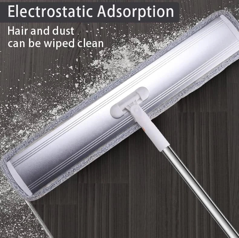 Microfiber Mop 32 inch Flat Mop Commercial Mop Large Wide Mop 07FC0E-D4 - KOEEK