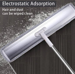 Microfiber Mop 32 inch Flat Mop Commercial Mop Large Wide Mop 07FC0E-D4 - KOEEK
