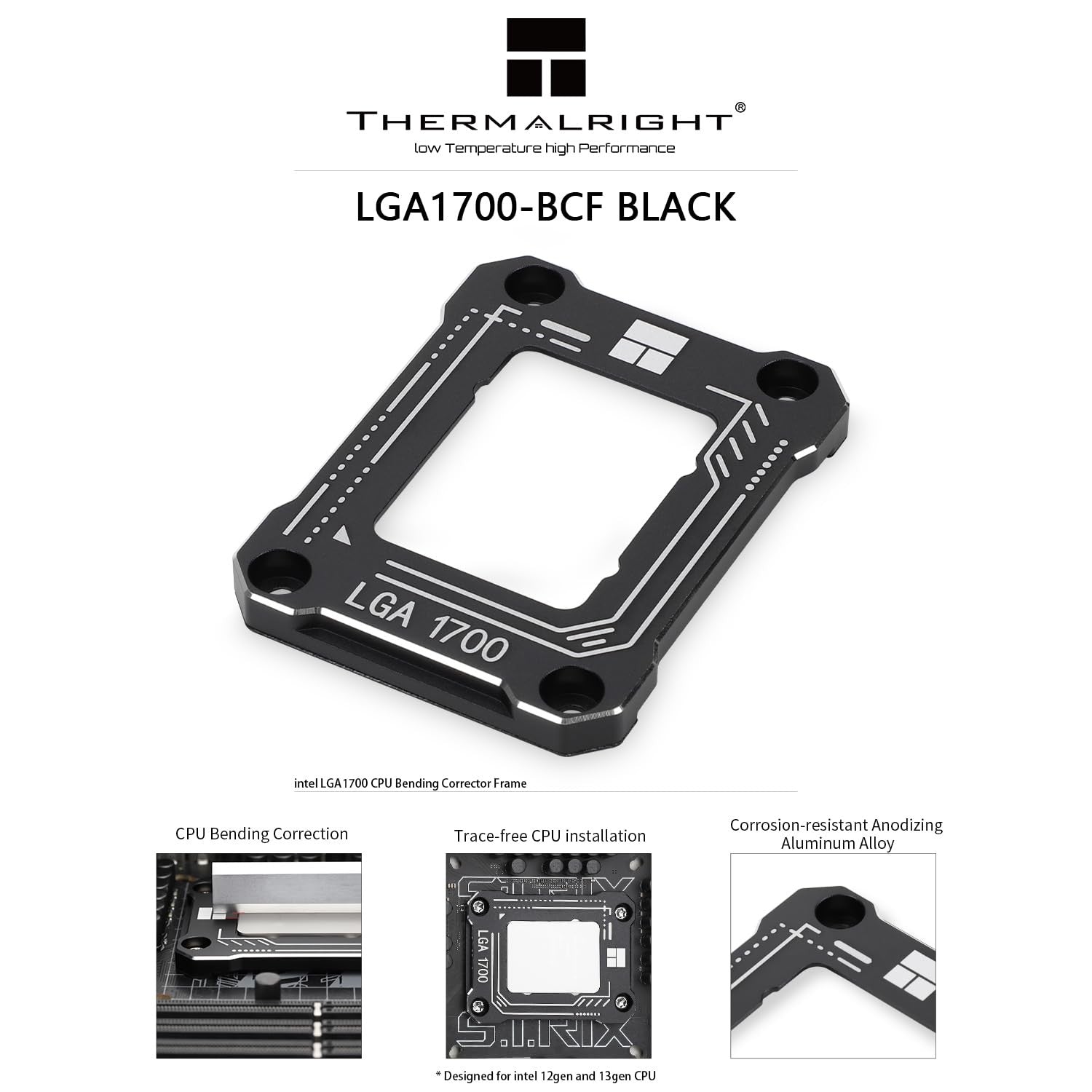 new Thermalright Intel 12th/13th Generation LGA1700 Anti-Bending Buckle,CPU... THERMALRIGHT - KOEEK
