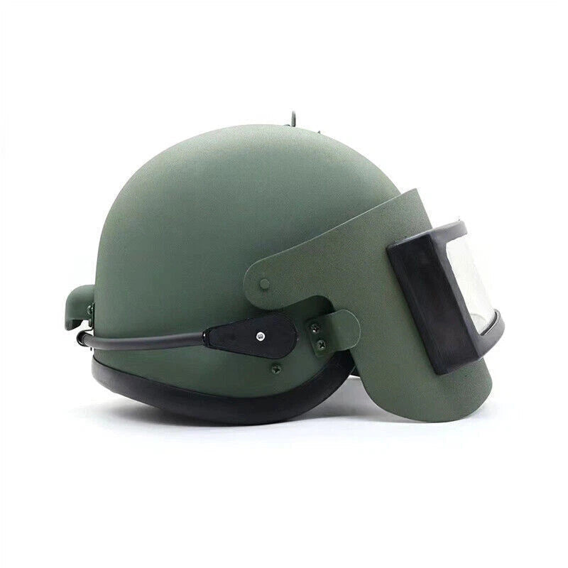 Russian Special Forces Altyn K6-3 Helmet Replica  Mask Green Steel Hlelmet US ! 07FC0E-D4 - KOEEK