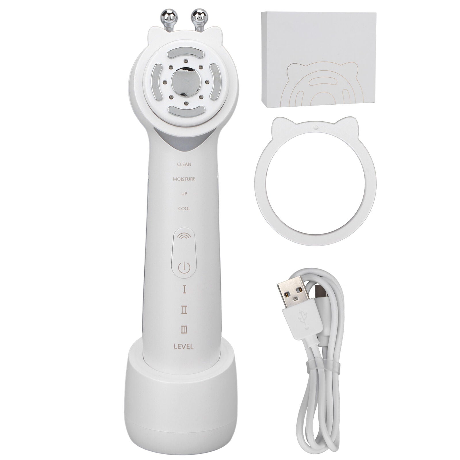 new Ultrasonic Cleansing Machine Rejuvenation Lifting Firming Face Massager HGF koeek - KOEEK