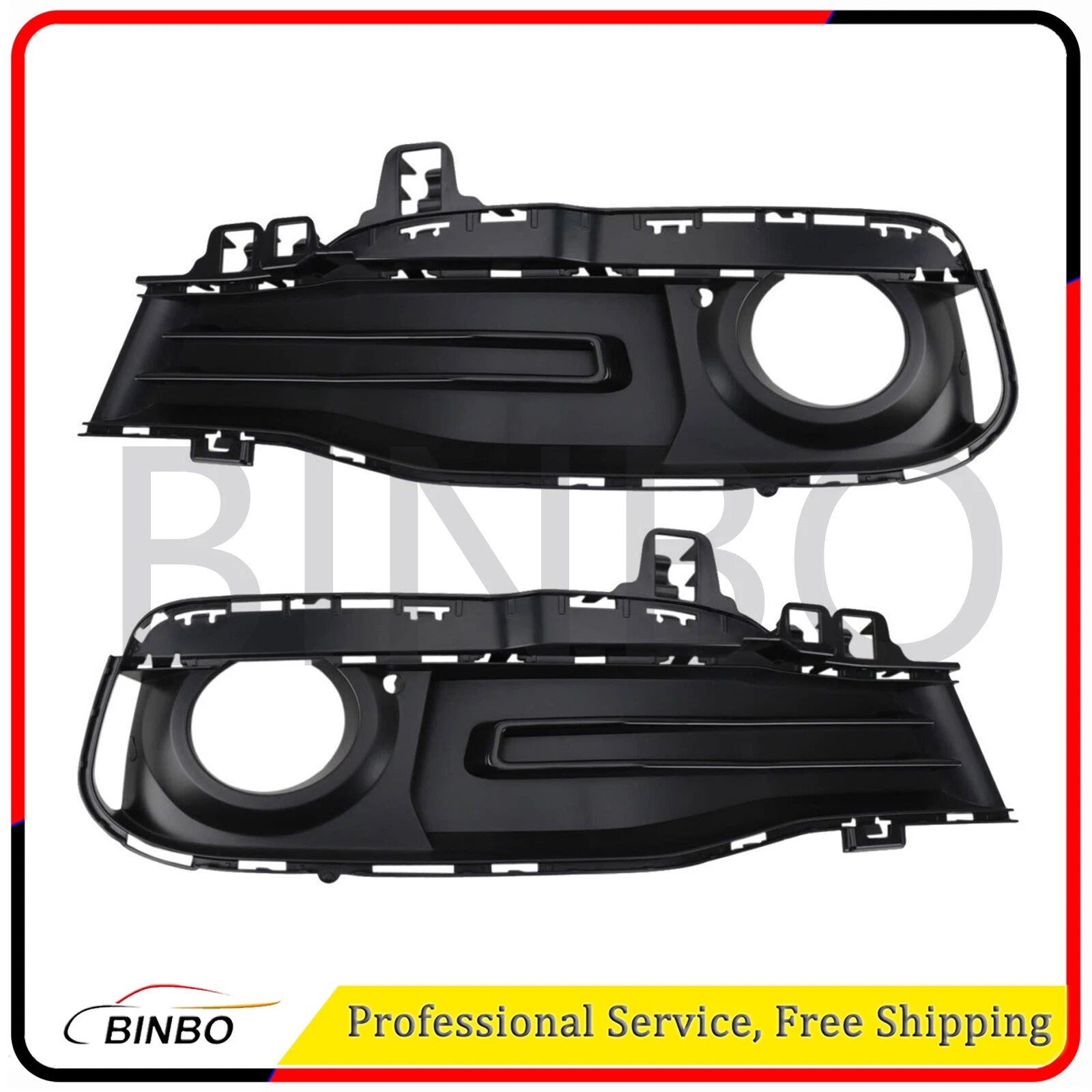 Fog Light Bezel Set Fit For 2016-2018 BMW 328d xDrive 07FC0E-D4 - KOEEK