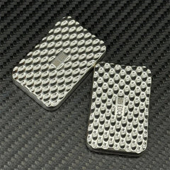 Novel Honeycomb EDC Fidget Slider Fashion Alloy Metal Push Haptic Slider 07FC0E-D4 - KOEEK