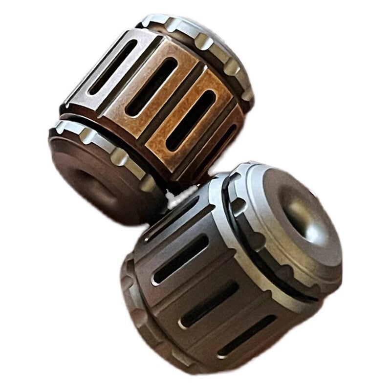 EDC Titanium Rotate Pendan Paracord Knife Cord Bead DIY Necklace Bracelet Bead 07FC0E-D4 - KOEEK