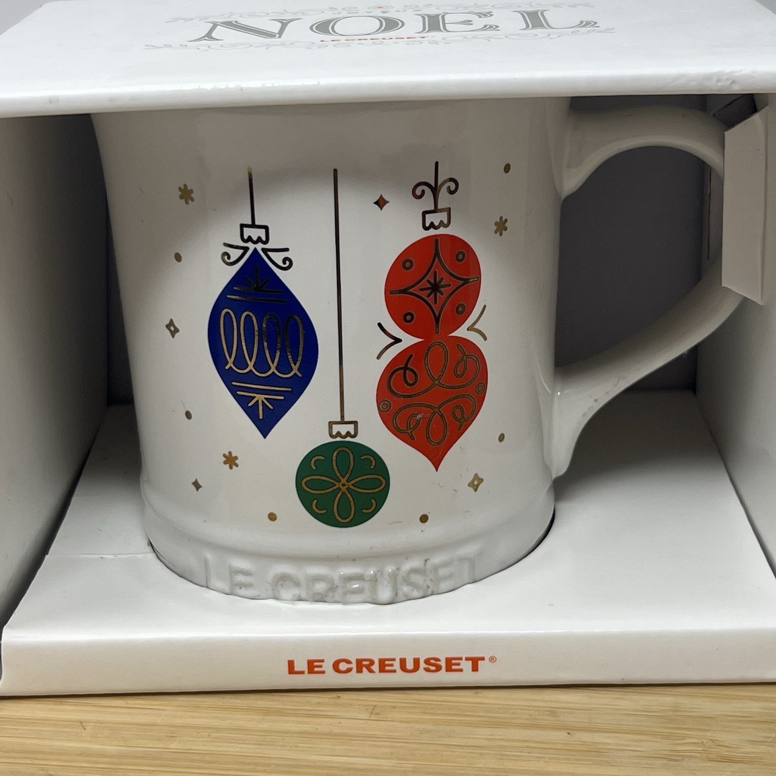 ! Le Creuset Noel Christmas Ornament Holiday Coffee Mug Ceramic Stoare LE CREUSET - KOEEK
