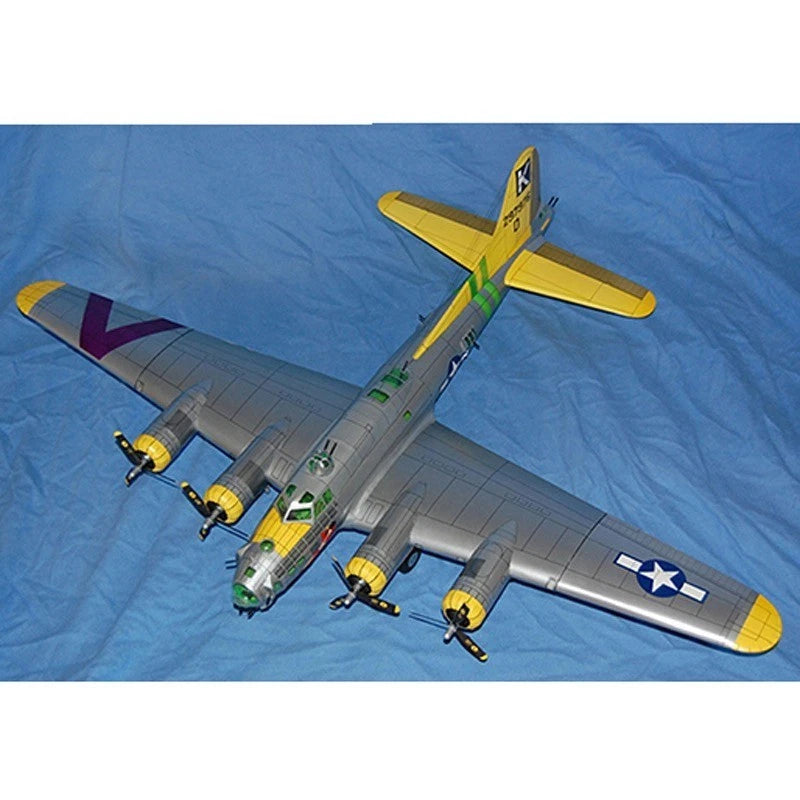 1:47 Scale B-17G Flying Fortress Paper Model Kit, 26” Wingspan, Large DIY Build 07FC0E-D4 - KOEEK