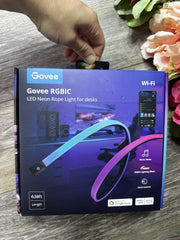 Govee - RGBIC LED Neon Rope Light for Desks 6.5ft - H61C2  Unopened Box Gamer GOVEE - KOEEK