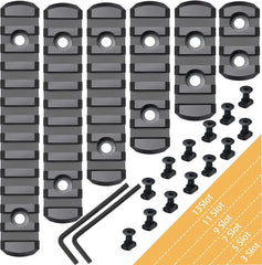 new Picatinny Rail Polymer Accessory Single Rail, Black 07FC0E-D4 - KOEEK