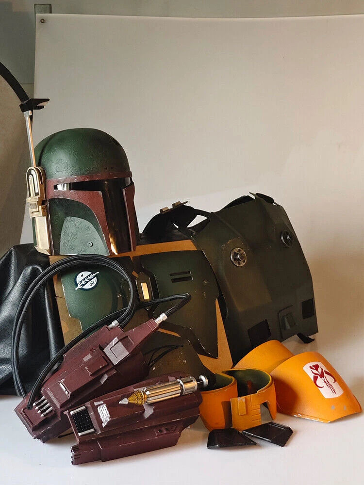 Mandalorian Cosplay The Book of Boba Fett Edition Full Body Armor Set&FRP Helmet 07FC0E-D4 - KOEEK