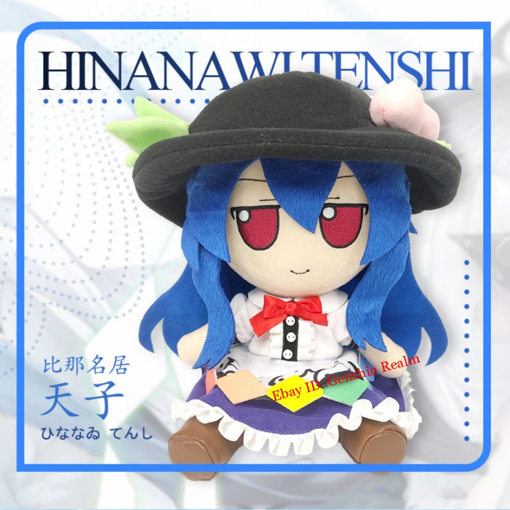 Anime Touhou Project Fumo Series Hinanawi Tenshi Plush Doll Cartoon Toy Gift 07FC0E-D4 - KOEEK