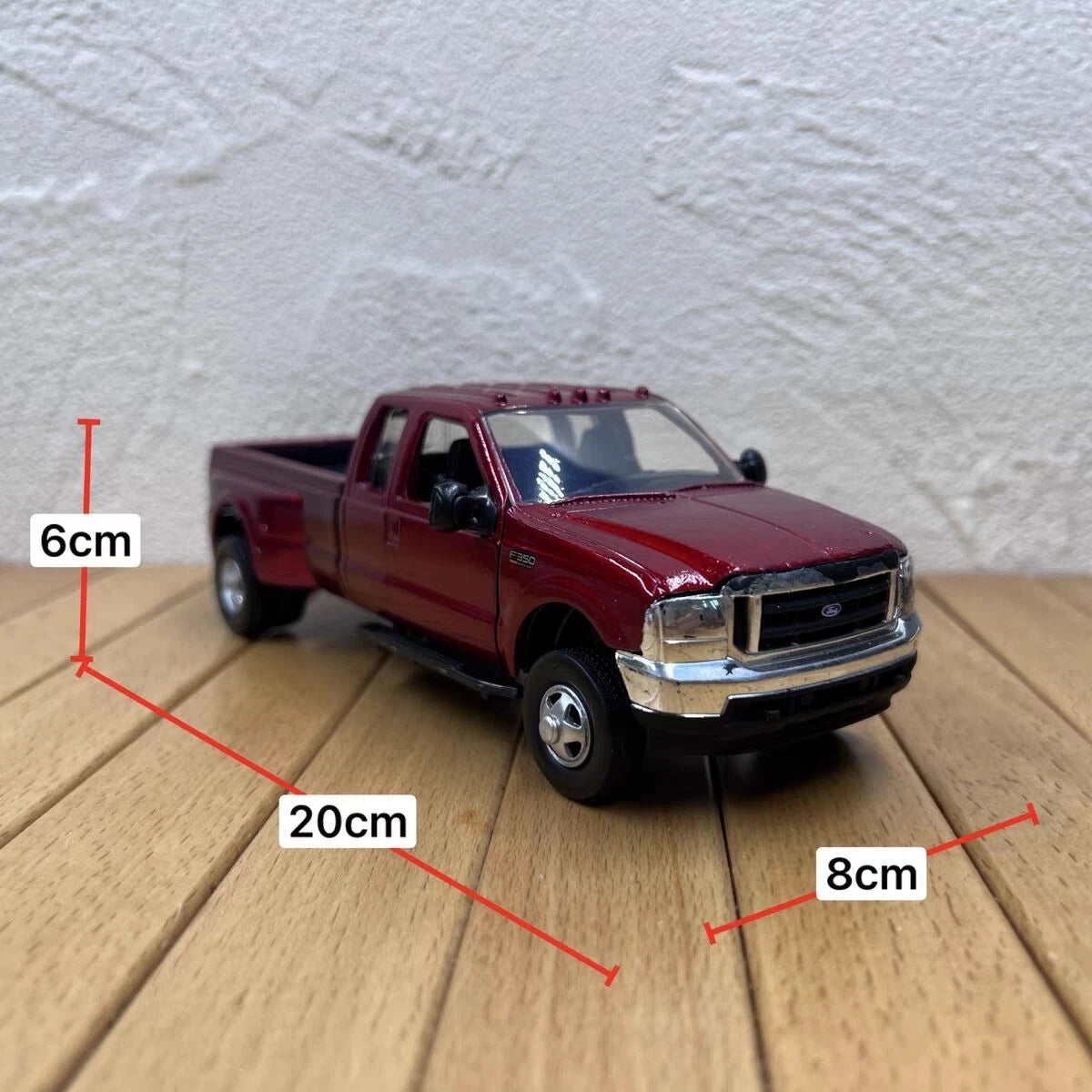 1:32 Ford F-350 Pickup Truck Diecast Alloy Model Ornament Transport Vehicle 07FC0E-D4 - KOEEK