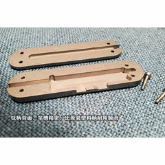 EDC Titanium Alloy Knife Handle Scales for VICTORINOX RAMBLER 0.6225 58mm Knife 07FC0E-D4 - KOEEK