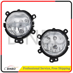 For 2014-2017 Mini Cooper 16-17 Cooper Clubman Fog Lights Clear Lamps Left+Right 07FC0E-D4 - KOEEK
