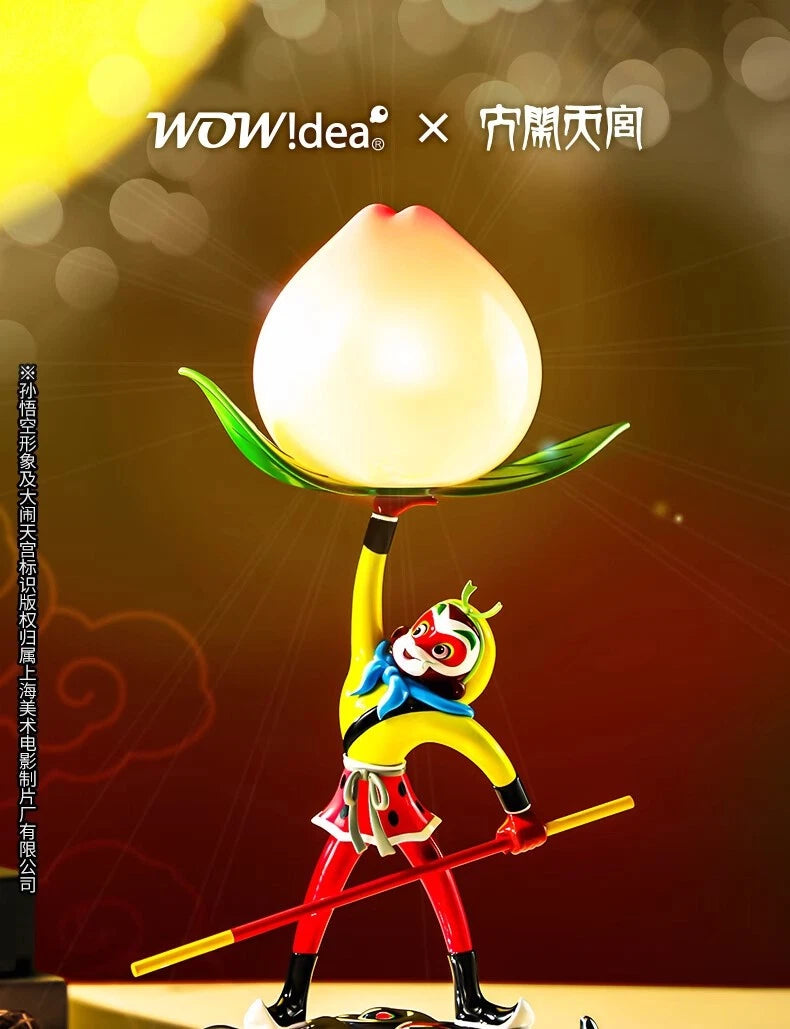 Journey to the West The Monkey King Sun wukong Peach LED Light Lamp Figure Model 07FC0E-D4 - KOEEK