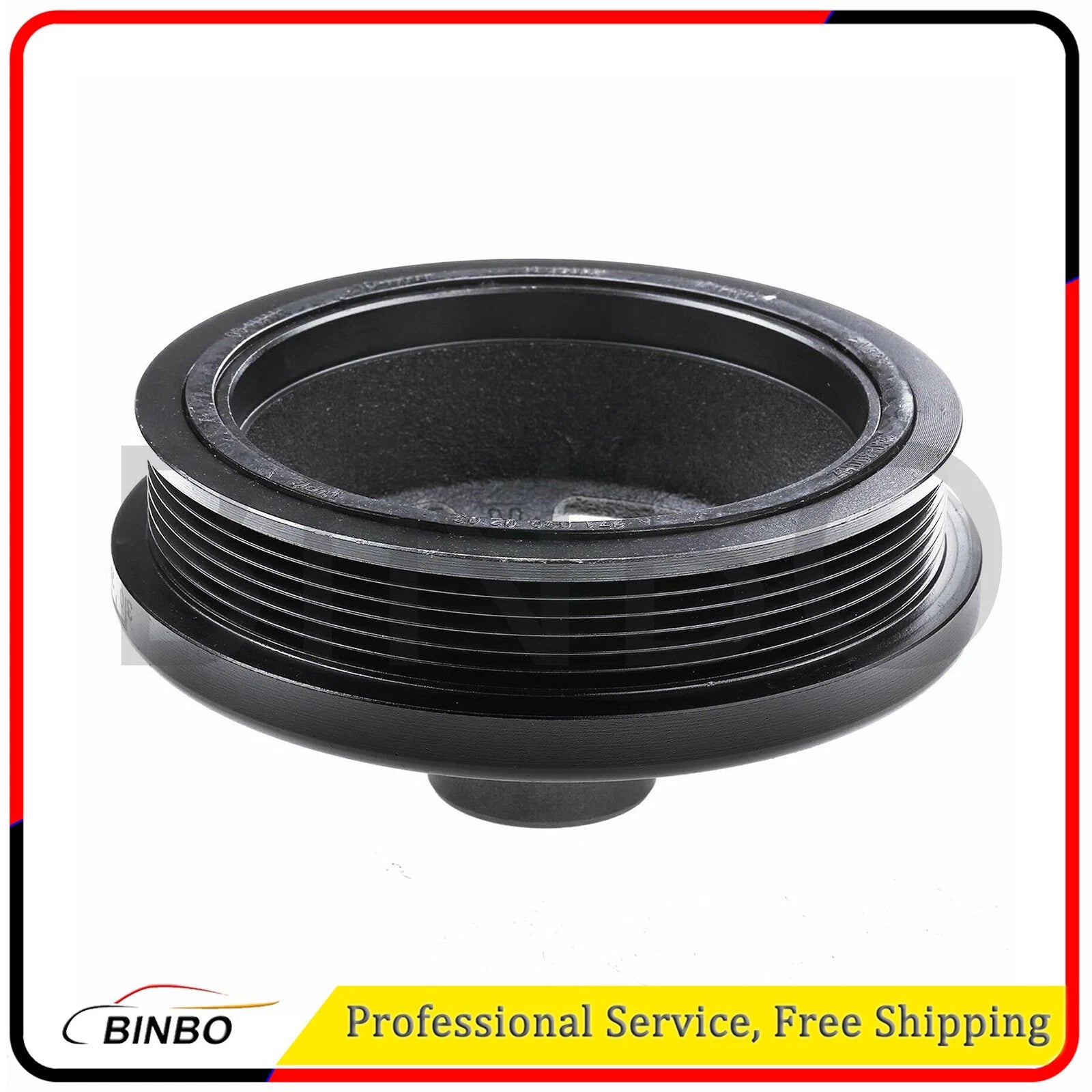 2710300203 Belt Pulley Crankshaft Engine Balancer For Benz S204 C204 W212 A207 07FC0E-D4 - KOEEK
