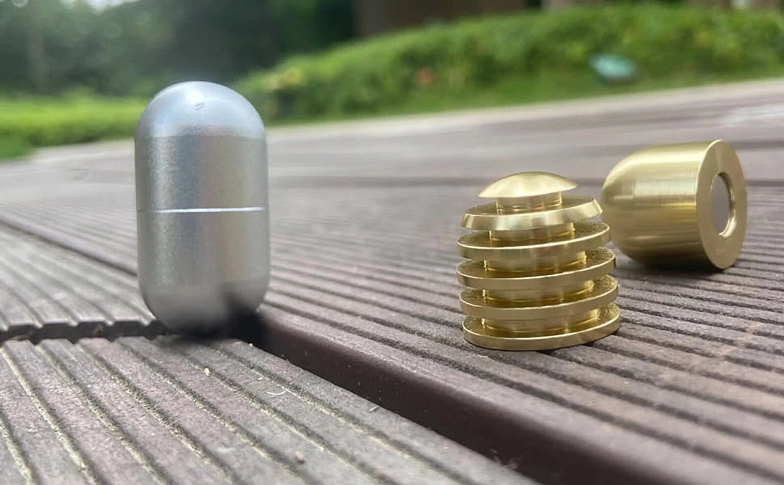 Fidget Slider EDC Metal Haptic Capsule ADHD Anti-Anxiety Fidget Toys 07FC0E-D4 - KOEEK