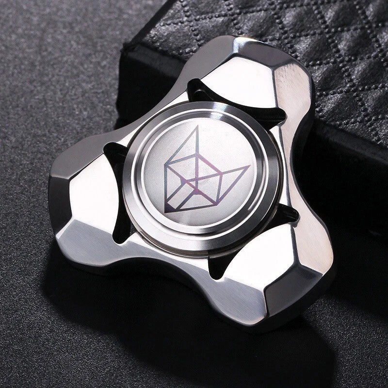 Fidget Hand Spinner Silent Bearing Titanium Alloy Finger Gyro Relieve Stress 07FC0E-D4 - KOEEK