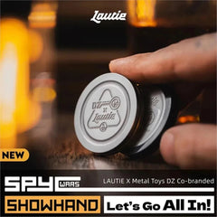 LAUTIE & DZ Co-ed “Showhand” Pocket Haptic Coin Fidget Toy Anxiety Desk Toy 07FC0E-D4 - KOEEK