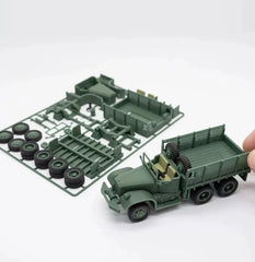 1:64 US Army Diamond T 968 Military Truck PlasticAssembly Model KitMatchboxStyle 07FC0E-D4 - KOEEK