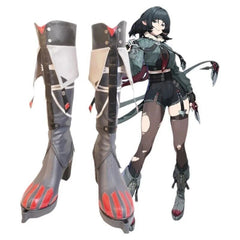 Zenless Zone Zero Anime Jane Doe Women Cosplay Boot Shoes Prop Gift Halloween 07FC0E-D4 - KOEEK