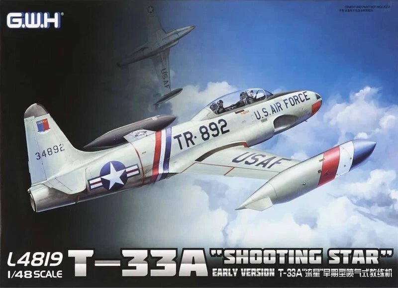 Great Wall Hobby L4819 1/48 T-33A "SHOOTING STAR" (Early Version) GREAT_WALL_HOBBY - KOEEK