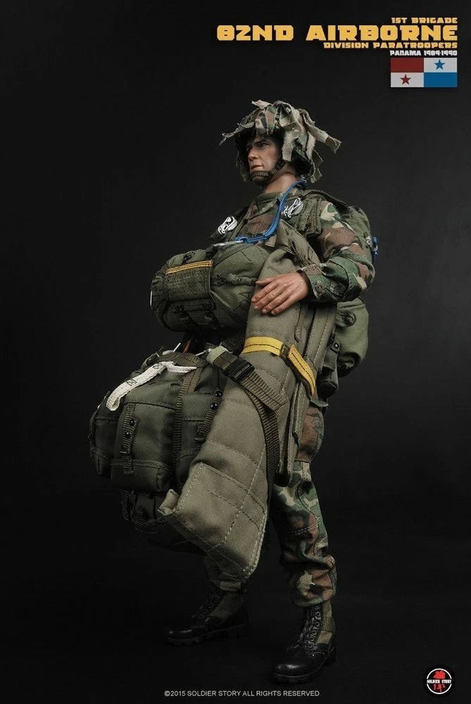US Army Paratrooper Action Figure - 1/6 Scale, Ready for Display 07FC0E-D4 - KOEEK