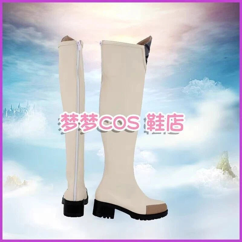 Mushoku Tensei：Jobless Reincarnation Roxy Cartoon Cosplay Shoes Boot Halloween 07FC0E-D4 - KOEEK