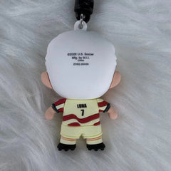 2026 Diego Luna #7 USMNT Soccer Team 3D Vinyl Bag Clip Collectible Keychain 07FC0E-D4 - KOEEK