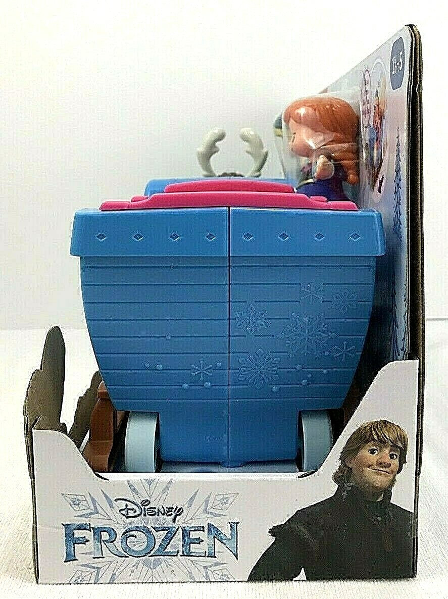 NIB Disney Frozen Kristoff's Sleigh Little People Anna Sven Light Up Christmas DISNEY - KOEEK