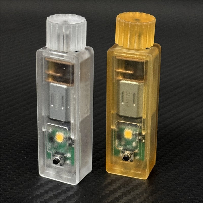 Creative Hand-twisted Self-generating Lamp EDC Fidget Toys Plastic Outdoor Light 07FC0E-D4 - KOEEK