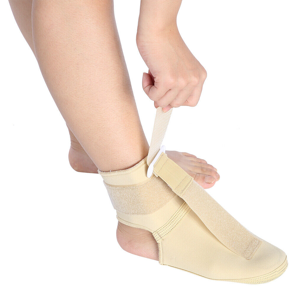 new Ankle Joint Support Adjust Foot Drop Orthotics Brace Foot Pain Relief Splin HGF koeek - KOEEK