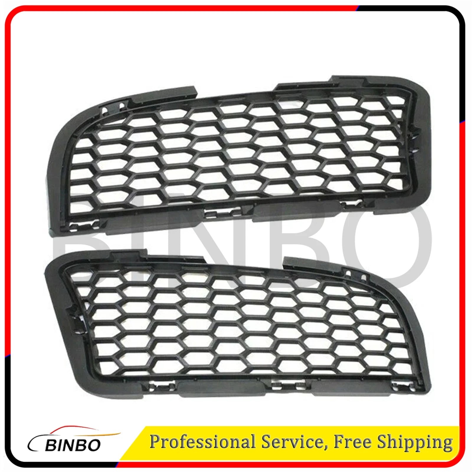 For 2013-2014 Bumper Grille BMW M5 Left & Right Plastic Set of 2 07FC0E-D4 - KOEEK