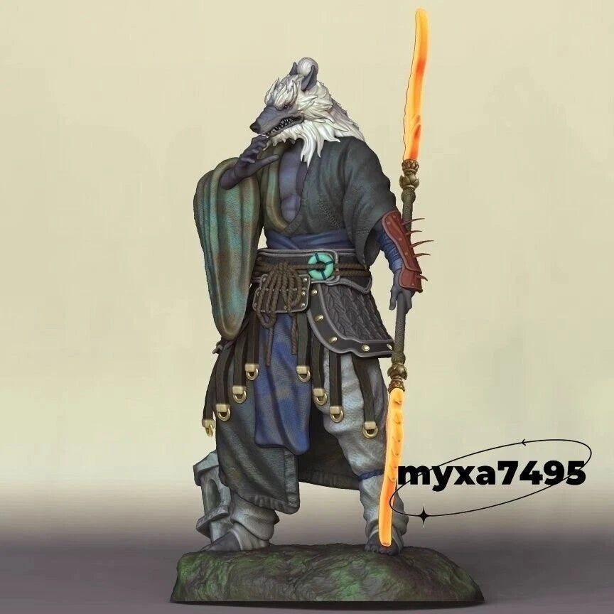 Black Myth Wukong Resin Figure Guang Zhi Wolf Demon Unassembled Unpainted Model 07FC0E-D4 - KOEEK