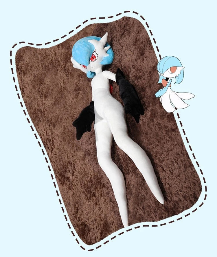 160cm Gardevoir Huge Plush Doll Cartoon Long Body Pillow Cushion Stuffed Toy 07FC0E-D4 - KOEEK