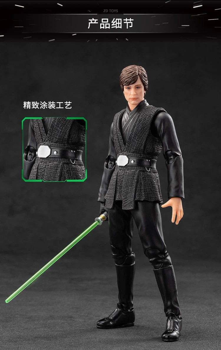 ZD toys Star Wars The Mandalorian & Grogu Luke skywalker Action Figure Set 07FC0E-D4 - KOEEK