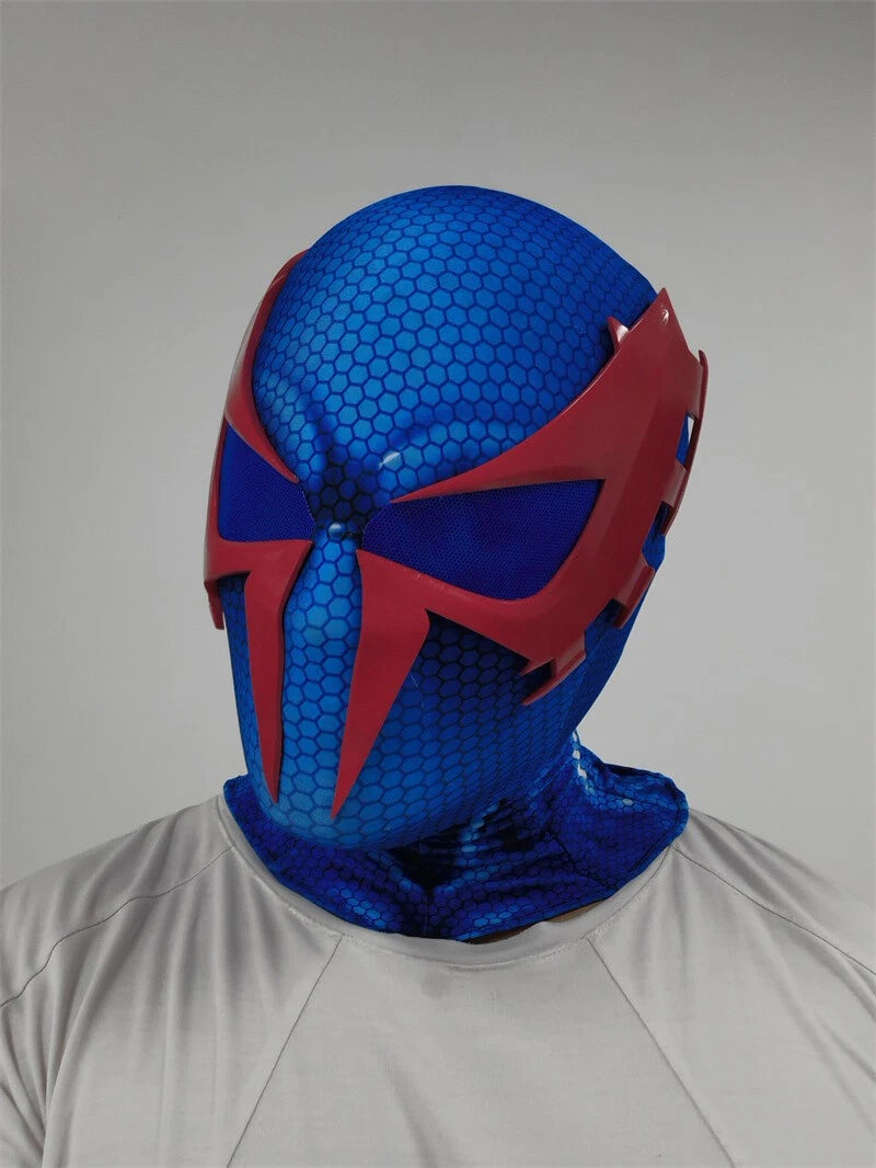 Spider-man 2099 Helmet Cosplay 3D Mask Cosplay Costume Halloween Prop 07FC0E-D4 - KOEEK