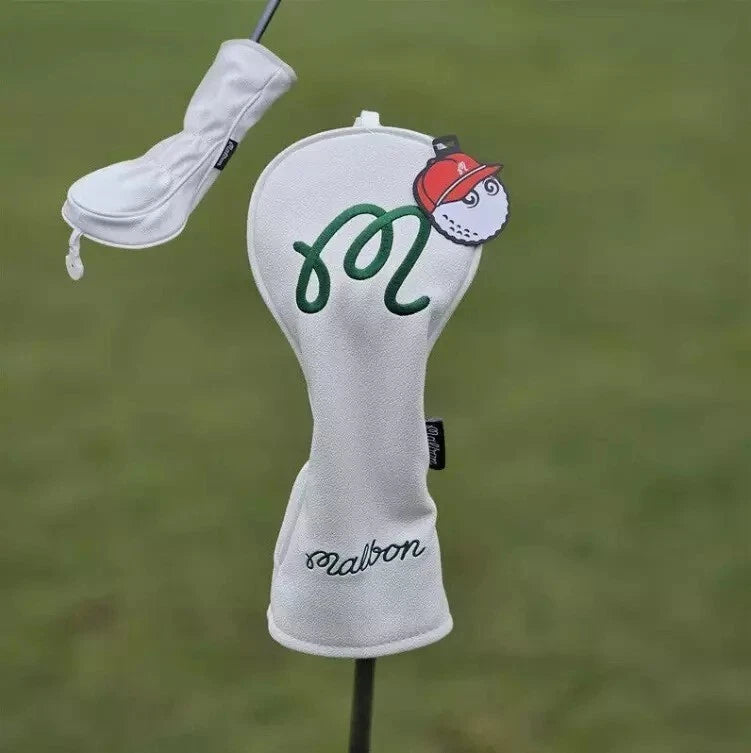 Green White Driver Wood Hybrid Cover 135UT Golf Club Headcover 07FC0E-D4 - KOEEK